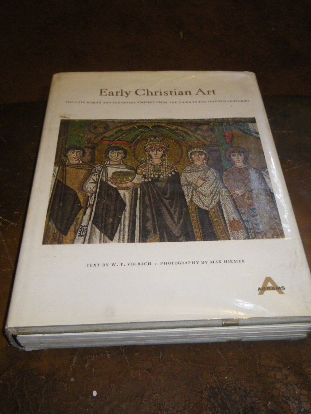 Early Christian Byzantine Art Mosaic Plates Book Volbach Catholic Iconograpy '61